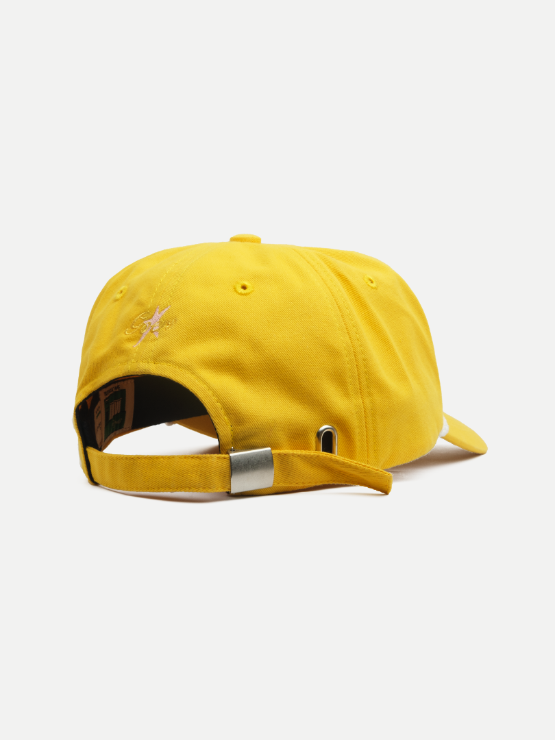 BRIGHT YELLOW OFFICE WORKER CAP