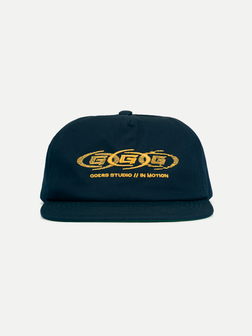 Signature In Motion Cap in Navy – Goers Studio
