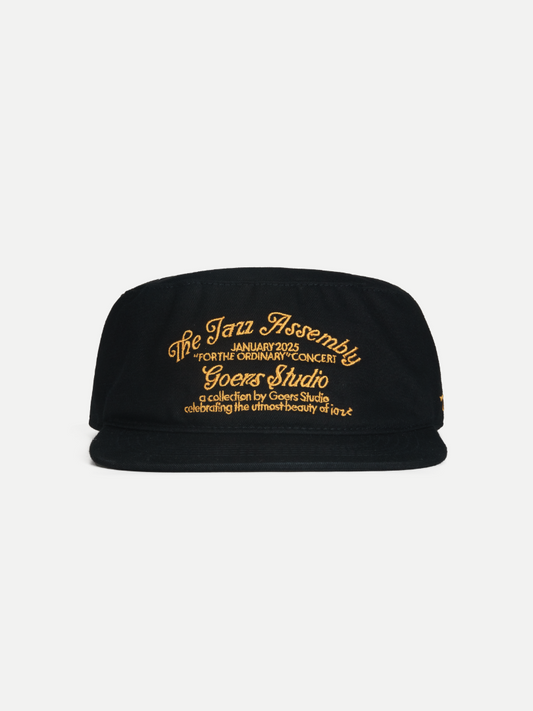 Unforgettable Painters Cap in Black