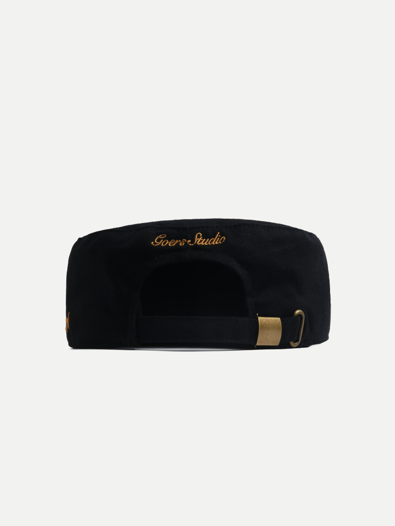 UNFORGETTABLE PAINTERS CAP BLACK