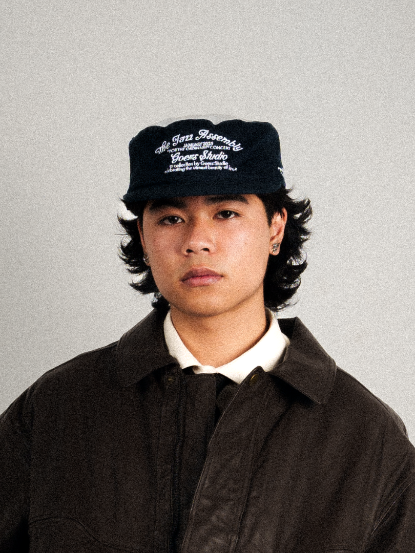 UNFORGETTABLE PAINTERS CAP NAVY