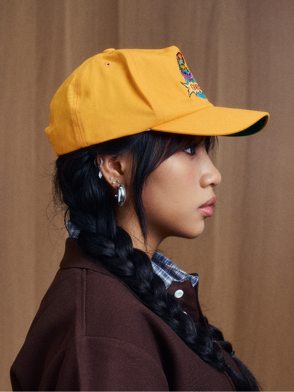 DJ Froggy Cap in Gold