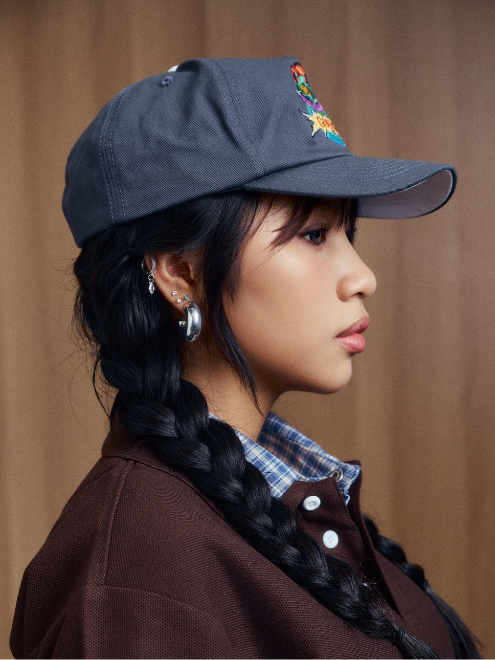 DJ Froggy Cap in Grey