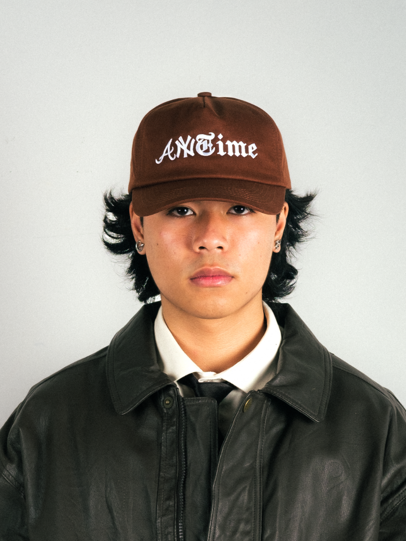 BROWN ANYTIME CAP