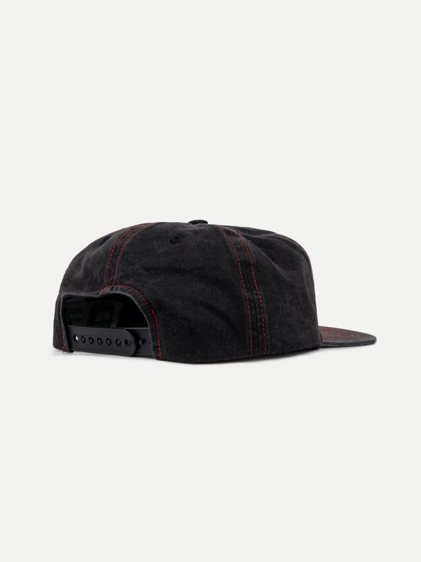 Signature Cap in Washed Black