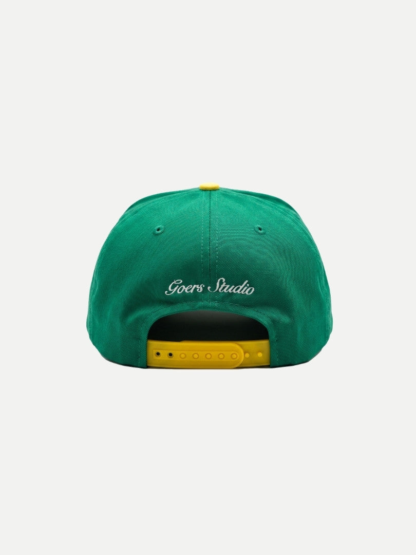 DJ Froggy Cap in Green and Yellow