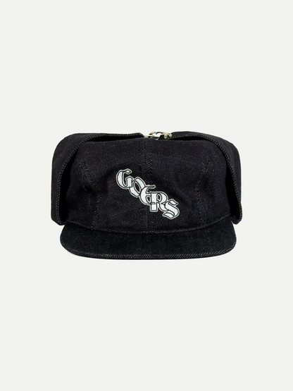 Bennett Denim Hat in Black