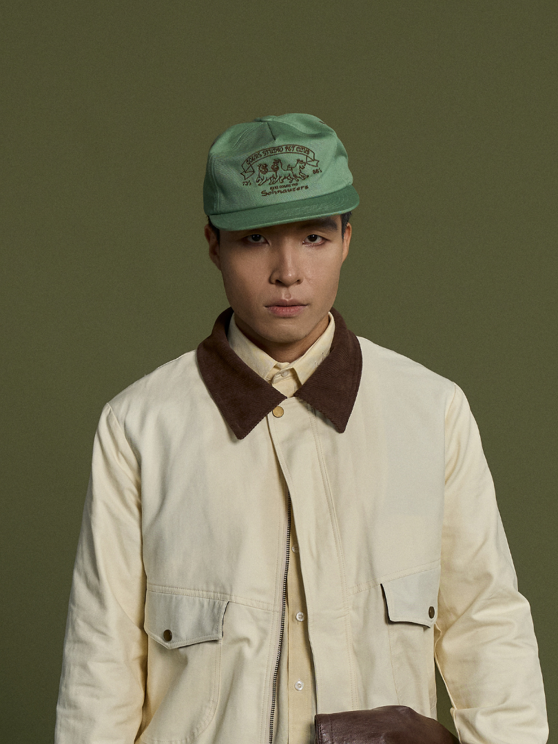 Pet Club Cap in Matcha Green