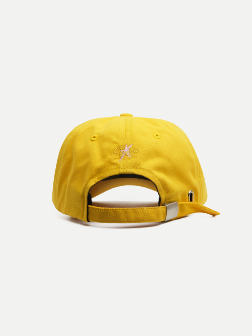 BRIGHT YELLOW OFFICE WORKER CAP