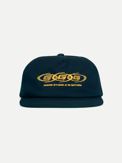 Signature "In Motion" Cap in Navy
