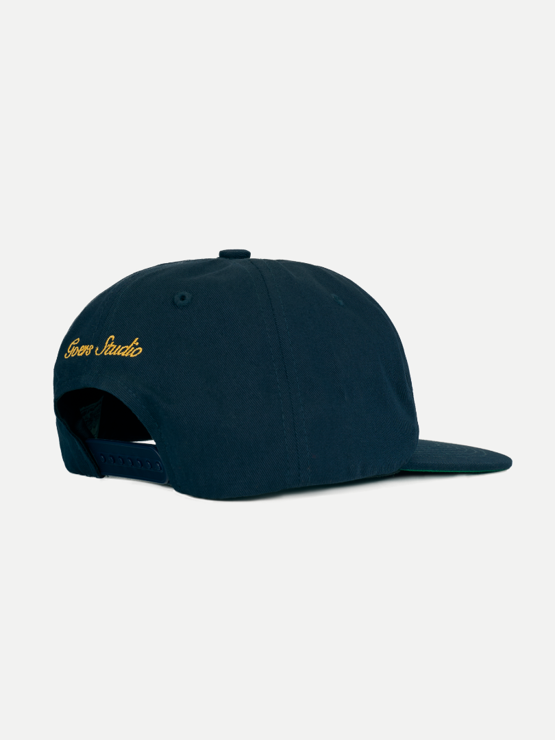 Signature "In Motion" Cap in Navy