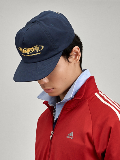 Signature "In Motion" Cap in Navy