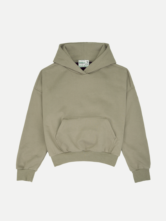 Capsule Boxy Hoodie in Muted Sage