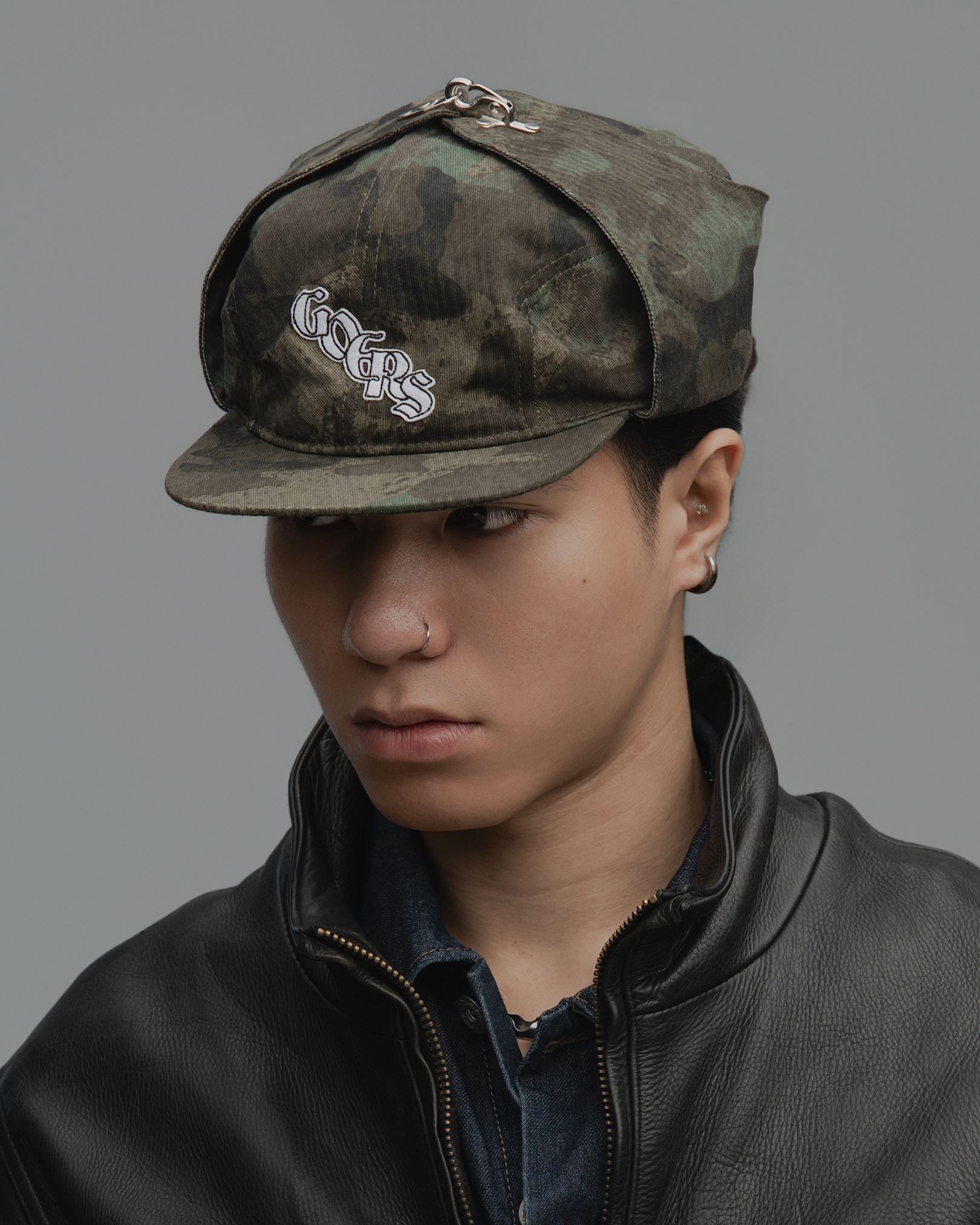 Bennett Trapper Hat in Camo – Goers Studio Bennett Trapper Hat in Camo – Goers Studio
