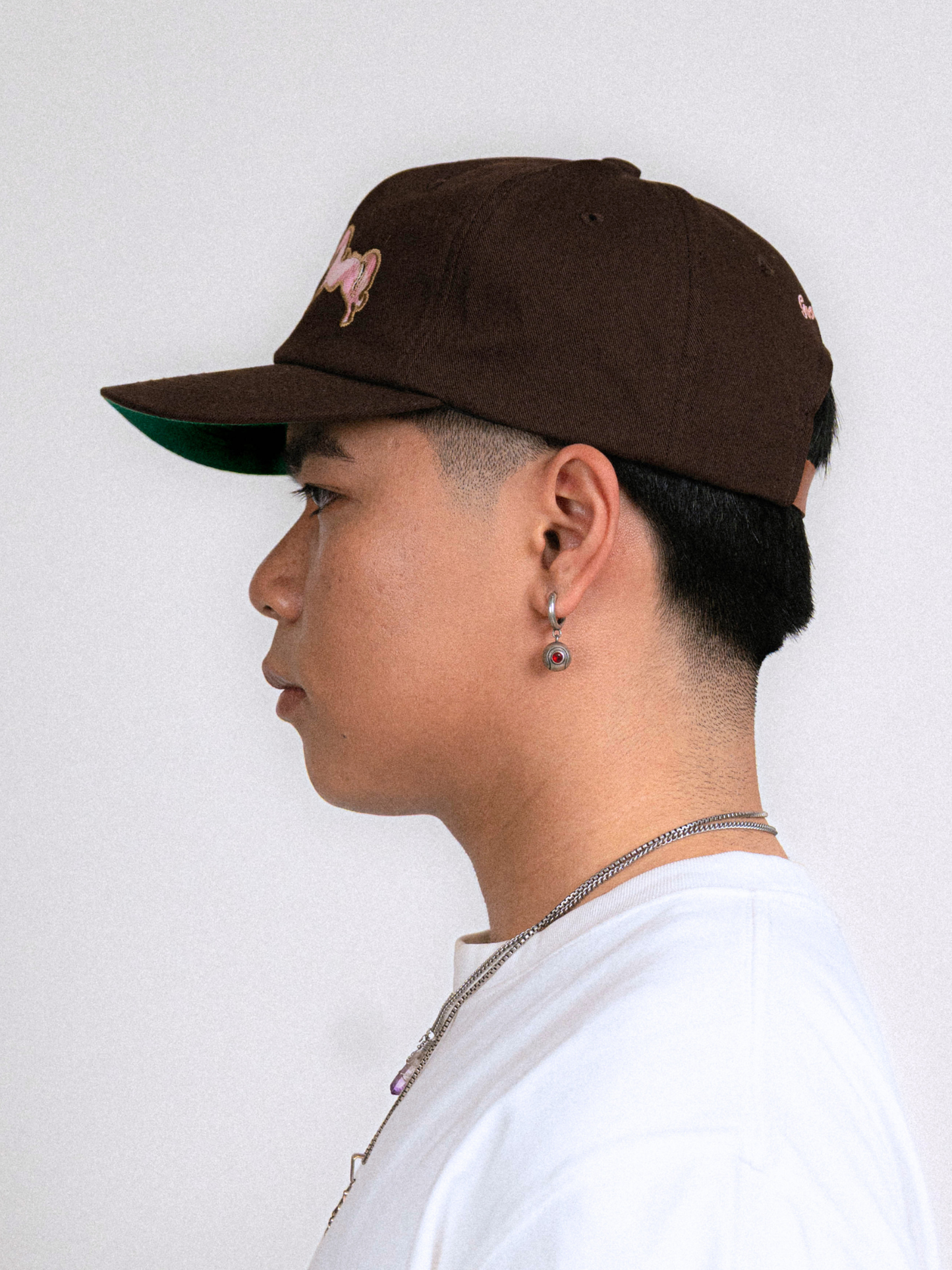 Horse Snapback in Brown