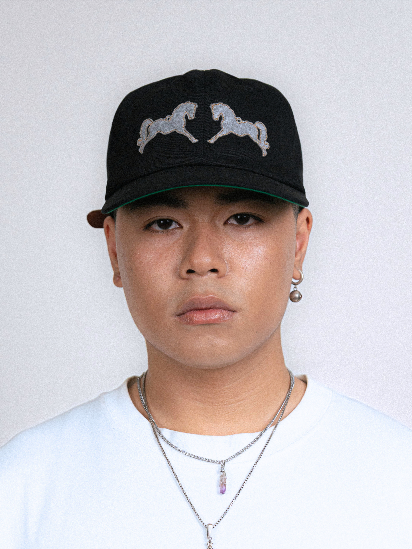 Horse Cap in Black