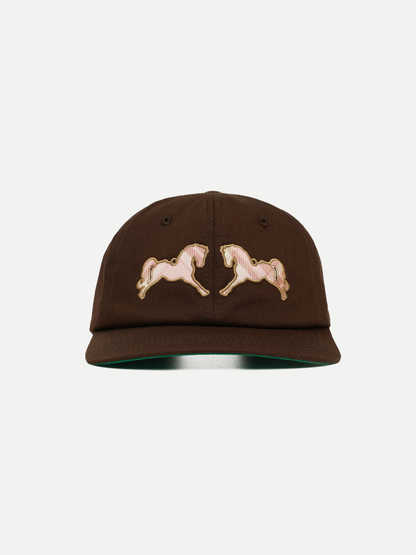 Horse Snapback in Brown
