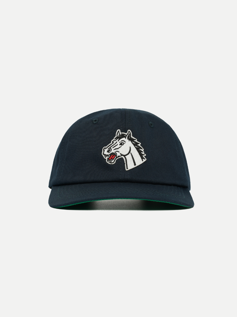 Horse Snapback in Navy