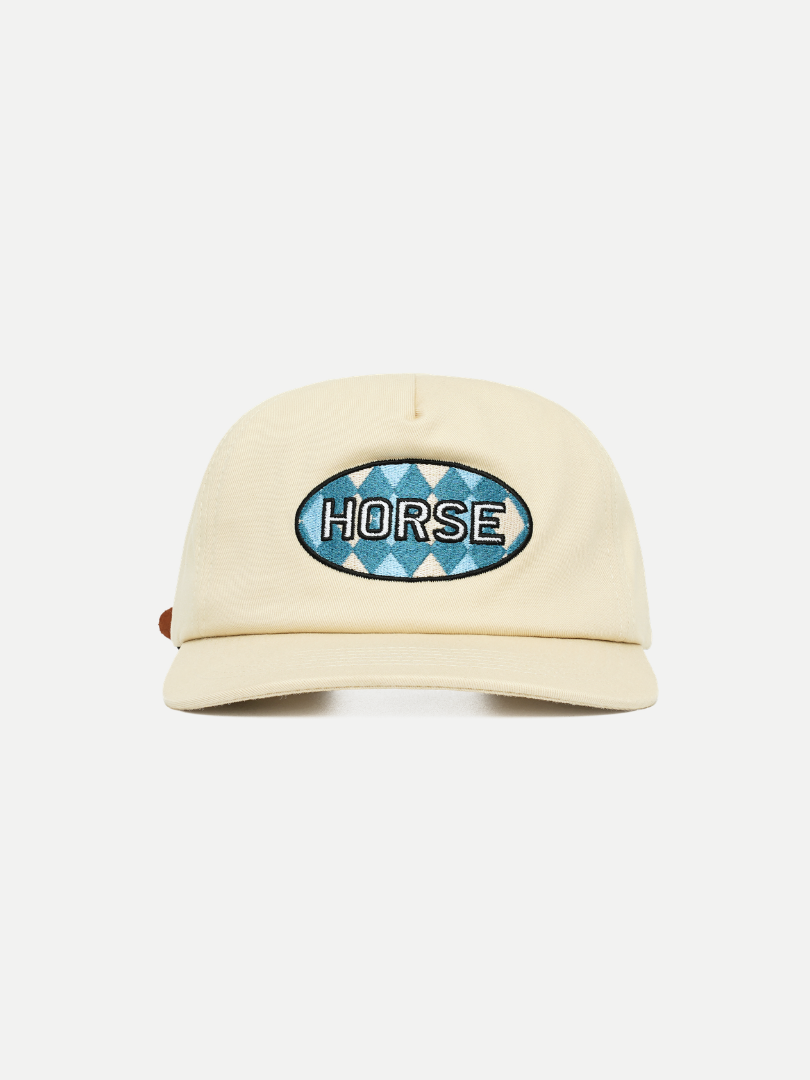 Horse 5-panel Cap in Stone