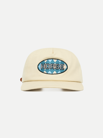 Horse 5-panel Cap in Stone
