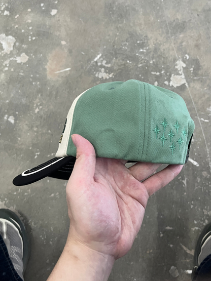 Brothers & Sisters Cap in Matcha Green
