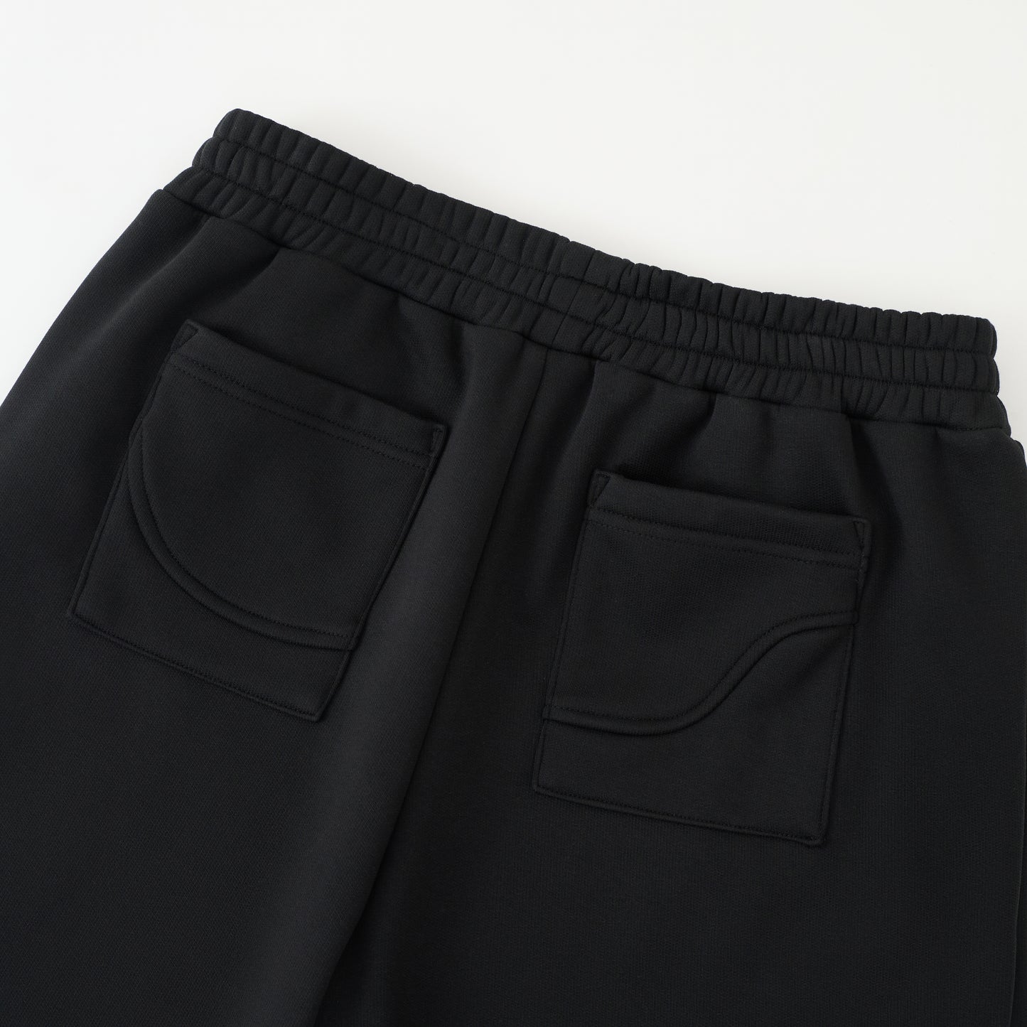 Capsule Wide Leg Sweatpants in Black