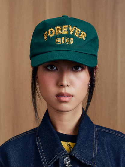 Forever Mine Cap in Forest Green