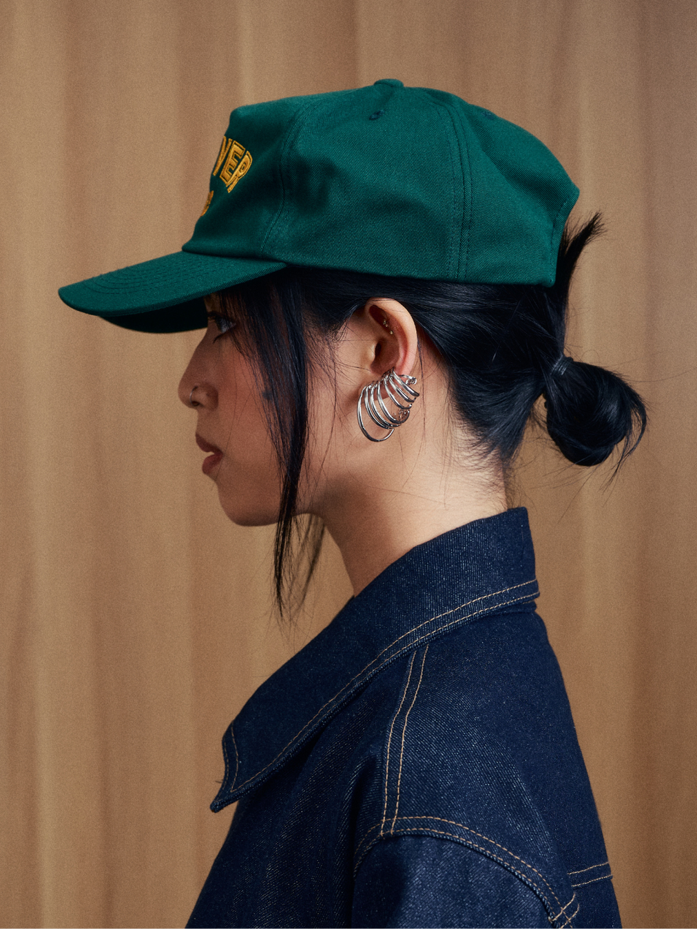 Forever Mine Cap in Forest Green