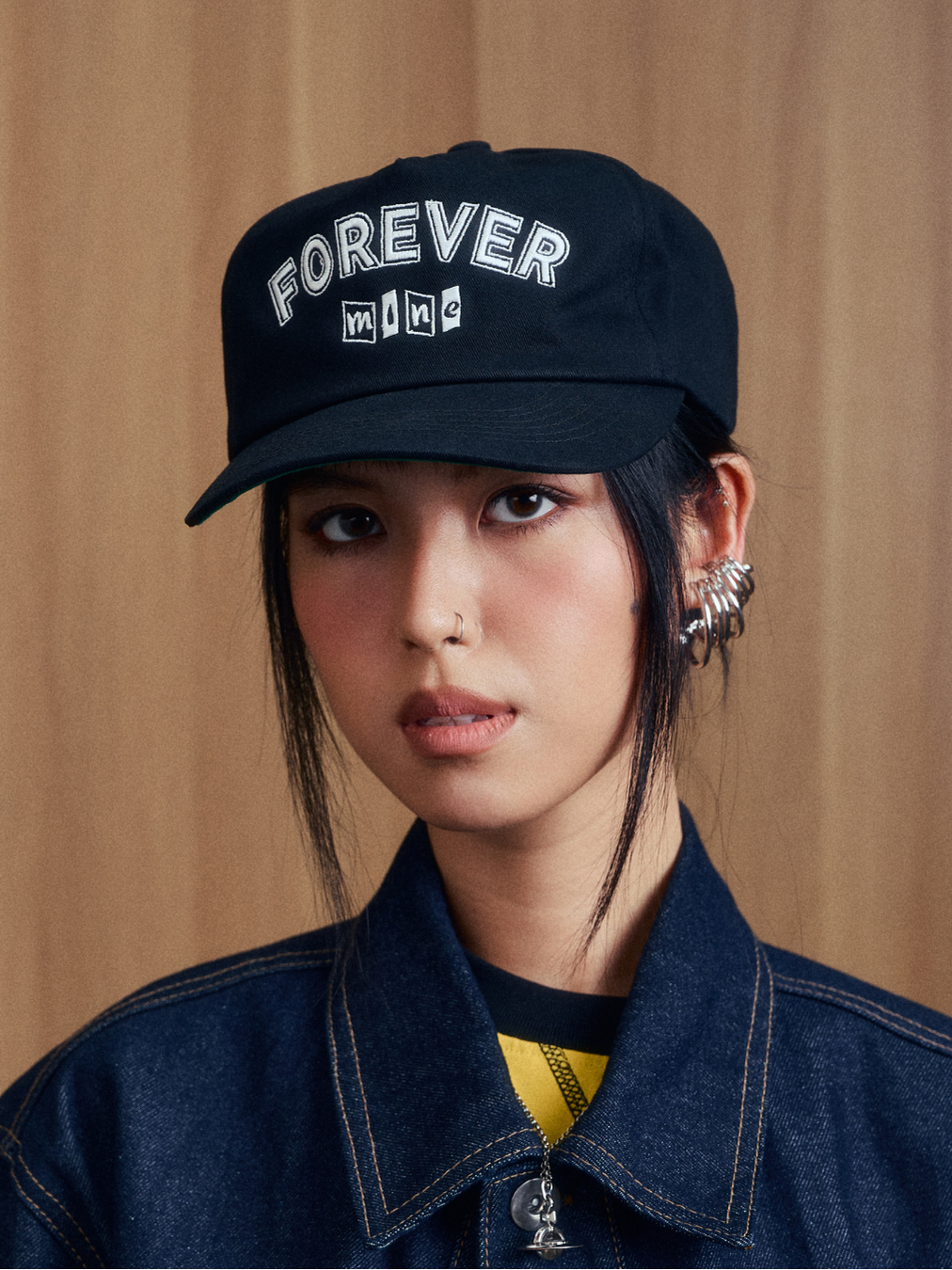 Forever Mine Cap in Black