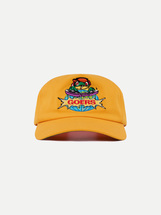 DJ Froggy Cap in Gold