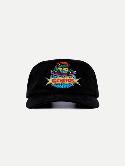 DJ Froggy Cap in Black