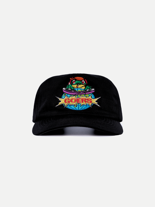 DJ Froggy Cap in Black