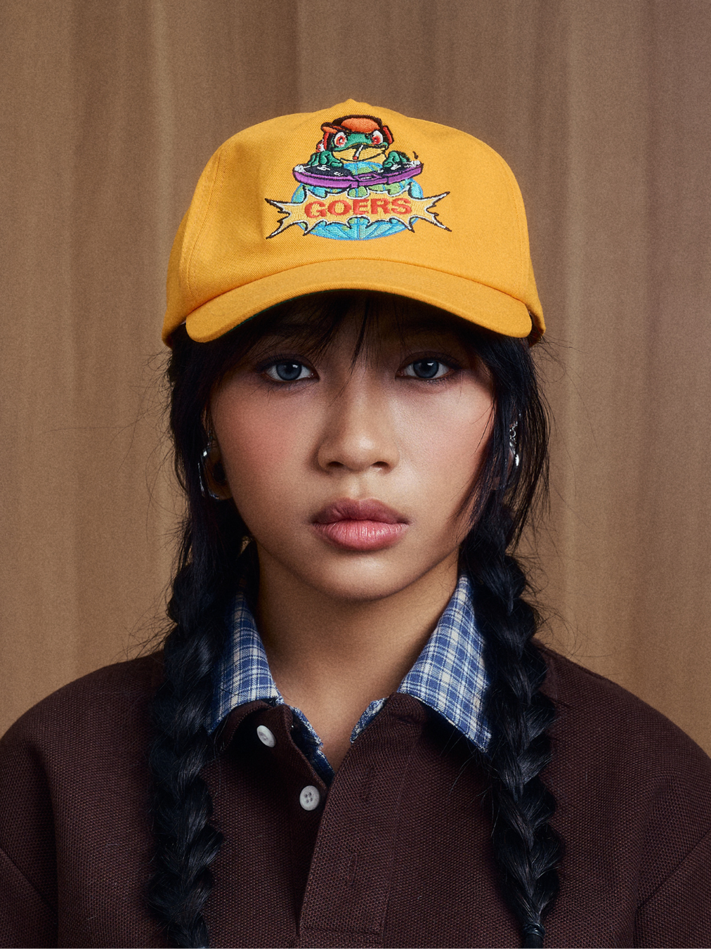DJ Froggy Cap in Gold