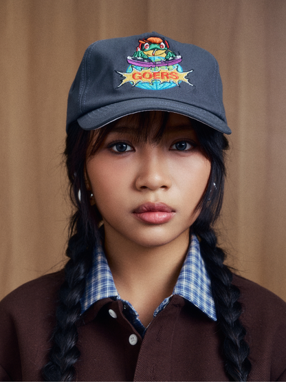 DJ Froggy Cap in Grey