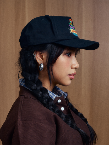 DJ Froggy Cap in Black