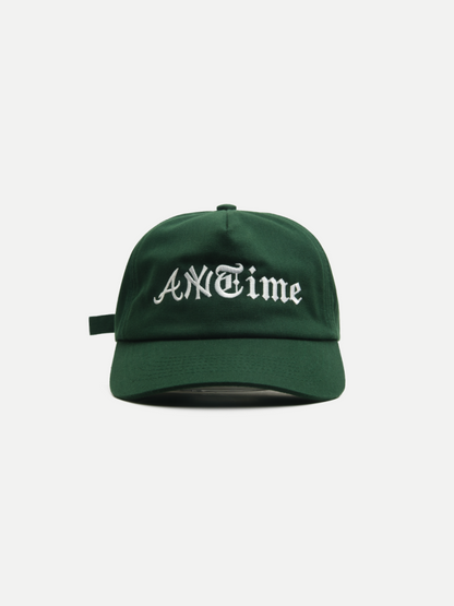Anytime Cap in Forrest Green