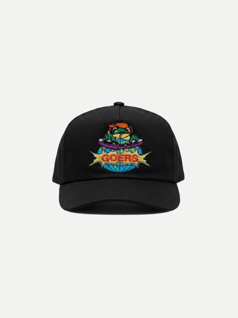 DJ Froggy Cap in Black