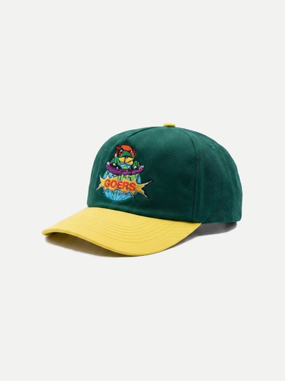 DJ Froggy Cap in Green and Yellow