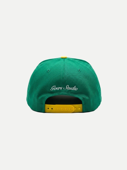 DJ Froggy Cap in Green and Yellow