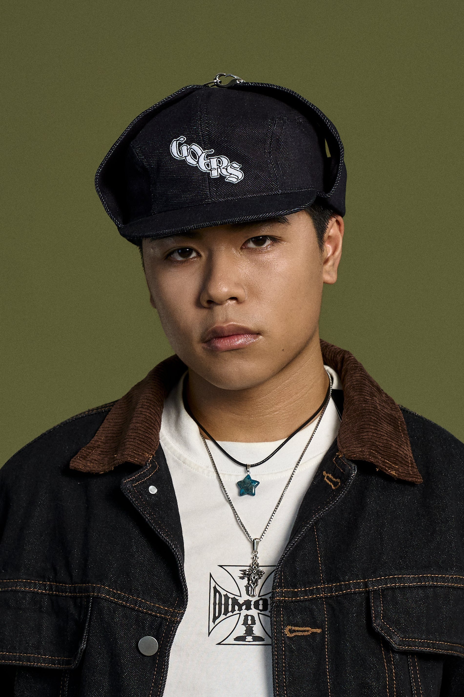Bennett Denim Trapper Hat in Black – Goers Studio