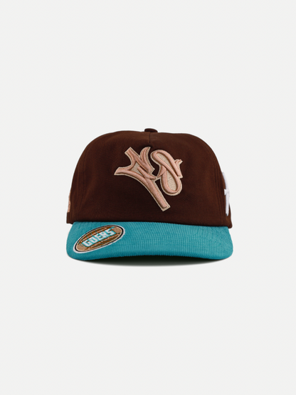 Graffiti Cap in Brown