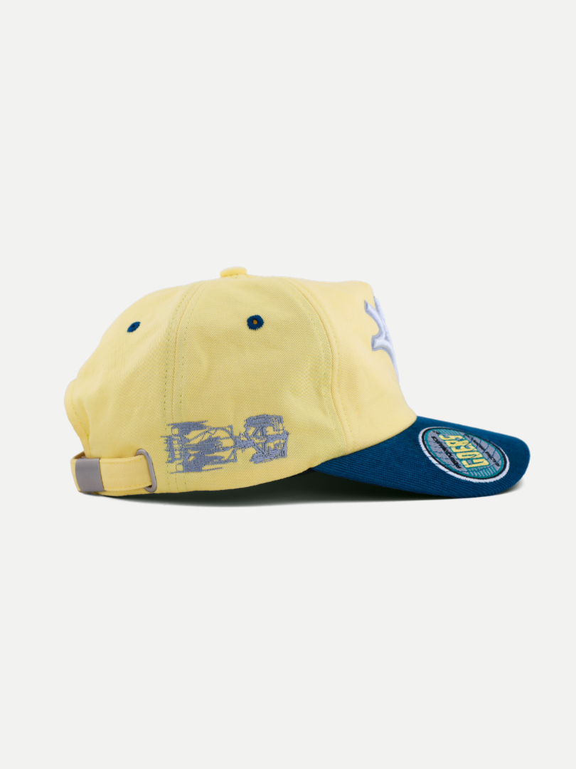 Graffiti Cap in Yellow